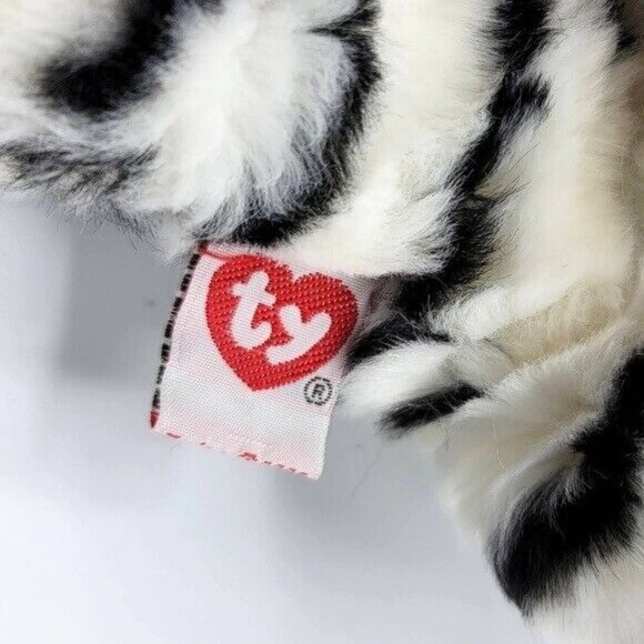 Ty Classic Raj Siberian Tiger Plush Black White 18" Striped Regal Realistic 2006 - Picture 7 of 9